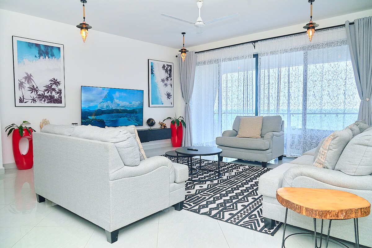 Jumeirah Palms Resort Beachfront, 3BR in Nyali, Mombasa