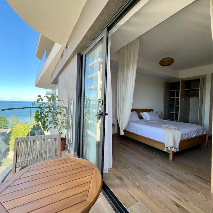 Safe Haven Nyali · Ocean-View 1BR — view 3